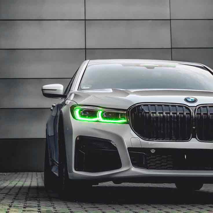 Green DRL - BMW 7 series G11/G12 (2019-2023)