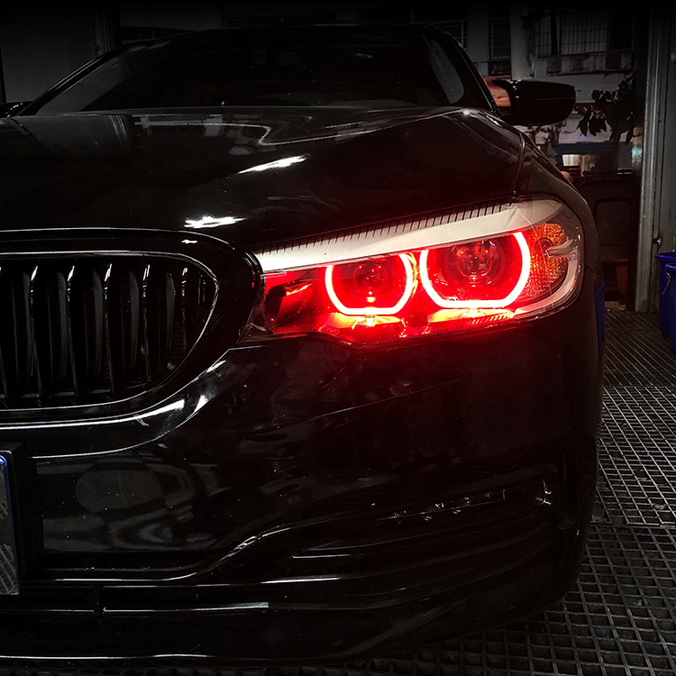 DRL Boards for BMW 5 Series - Red