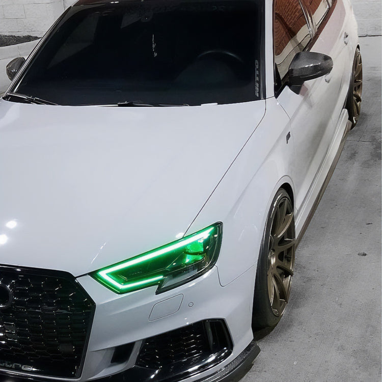 Audi A3 RGB DRL (Green) - DrlsDirect.com