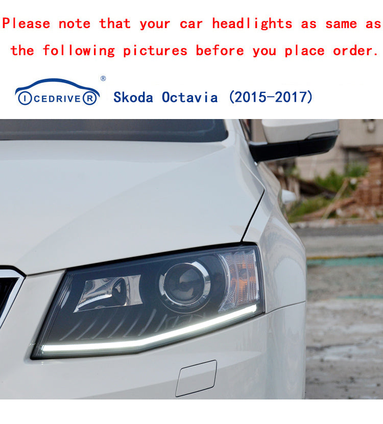 LED DRL Boards for Skoda Octavia (2015-2017)