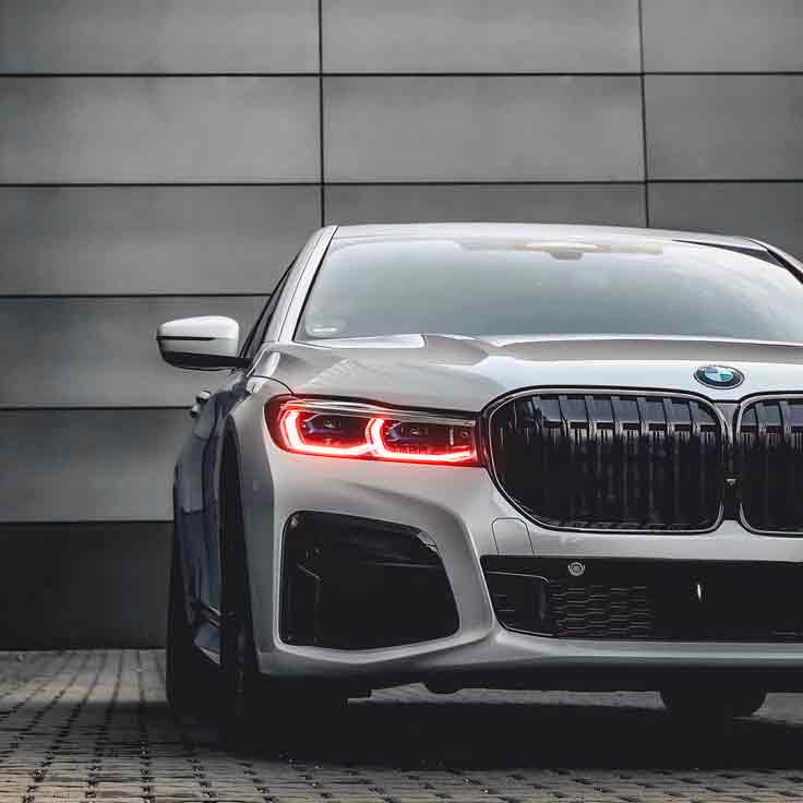 Red DRL - BMW 7 series G11/G12 (2019-2023)